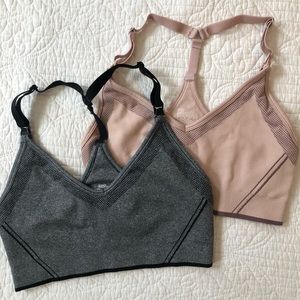 Nursing sports bras